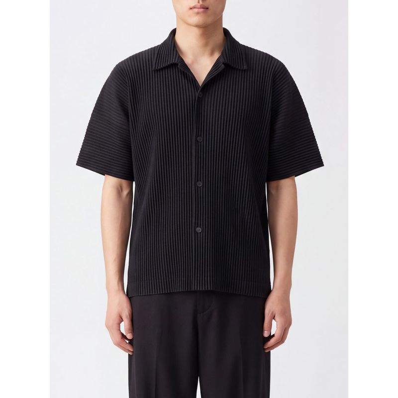 Homme Plisse Issey Miyake Men Polo Shirt Men Homme Plisse Issey Miyake